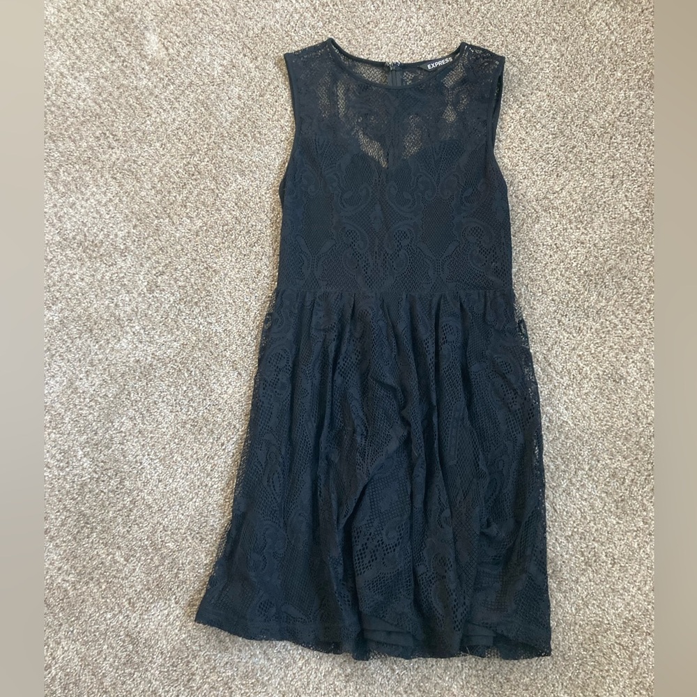 Express black dress.